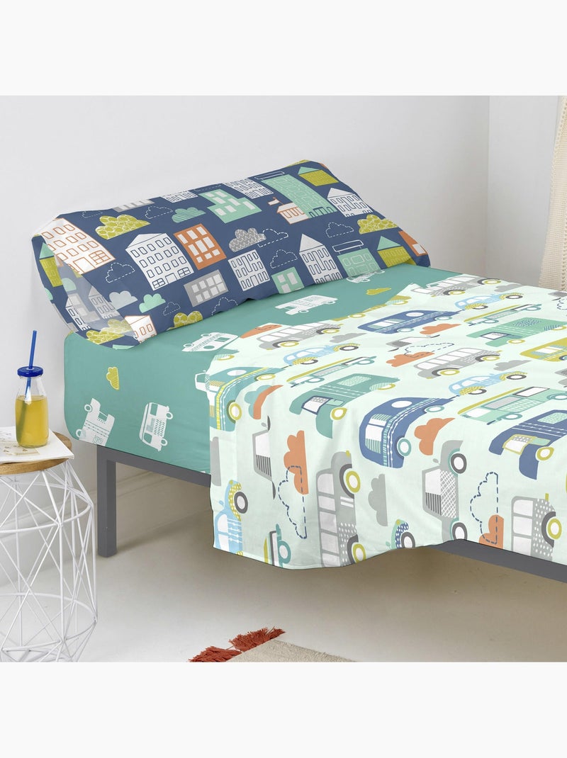 Lenzuolo inferiore Holidays "Happyfriday" Multicolore - Kiabi