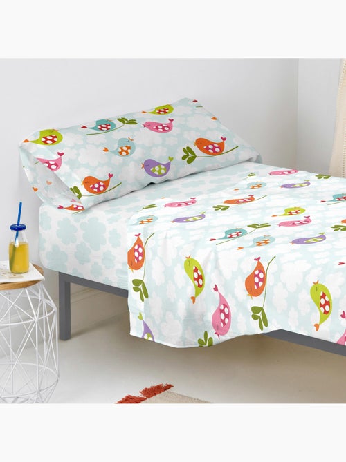 Lenzuolo inferiore Little birds "Happyfriday" - Kiabi