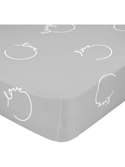 Lenzuolo inferiore Live "Happyfriday" - Kiabi