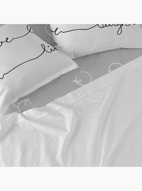 Lenzuolo inferiore Live "Happyfriday" - Kiabi