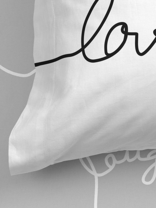 Lenzuolo inferiore Live "Happyfriday" - Kiabi