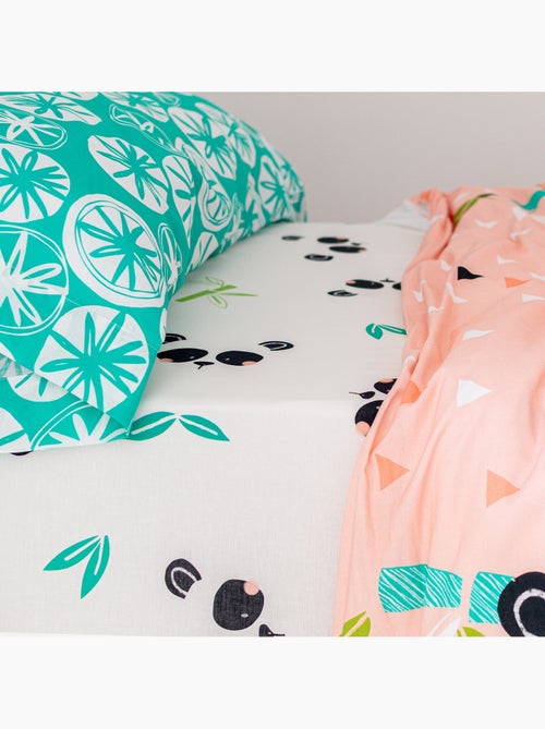 Lenzuolo inferiore Panda garden "Happyfriday" - Kiabi