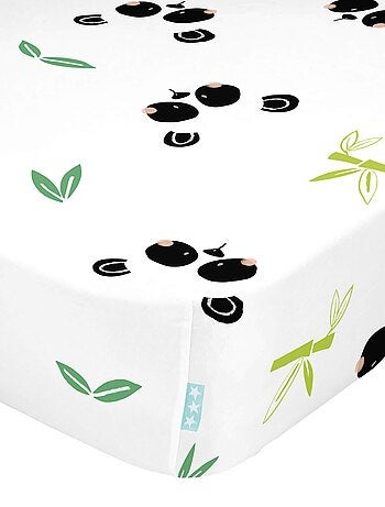 Lenzuolo inferiore Panda garden "Happyfriday