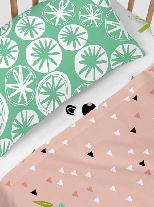 Lenzuolo inferiore Panda garden "Happyfriday" - Kiabi