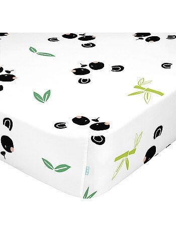 Lenzuolo inferiore Panda garden "Happyfriday