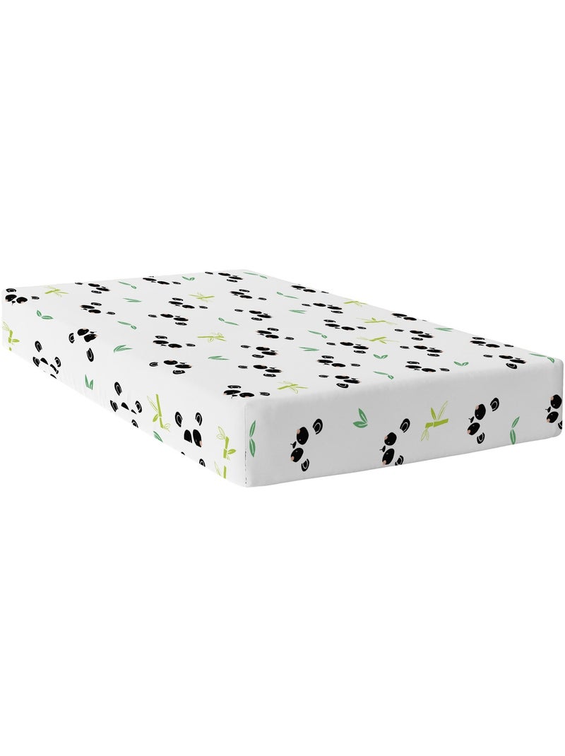 Lenzuolo inferiore Panda garden "Happyfriday" Multicolore - Kiabi