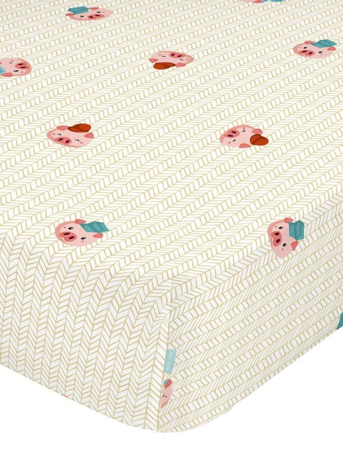 Lenzuolo inferiore Piggys "Happyfriday" - Kiabi