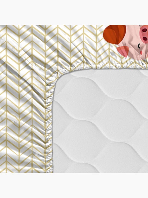 Lenzuolo inferiore Piggys "Happyfriday" - Kiabi