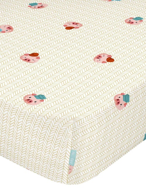 Lenzuolo inferiore Piggys "Happyfriday" - Kiabi