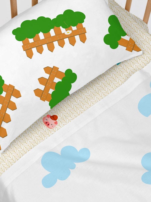 Lenzuolo inferiore Piggys "Happyfriday" - Kiabi