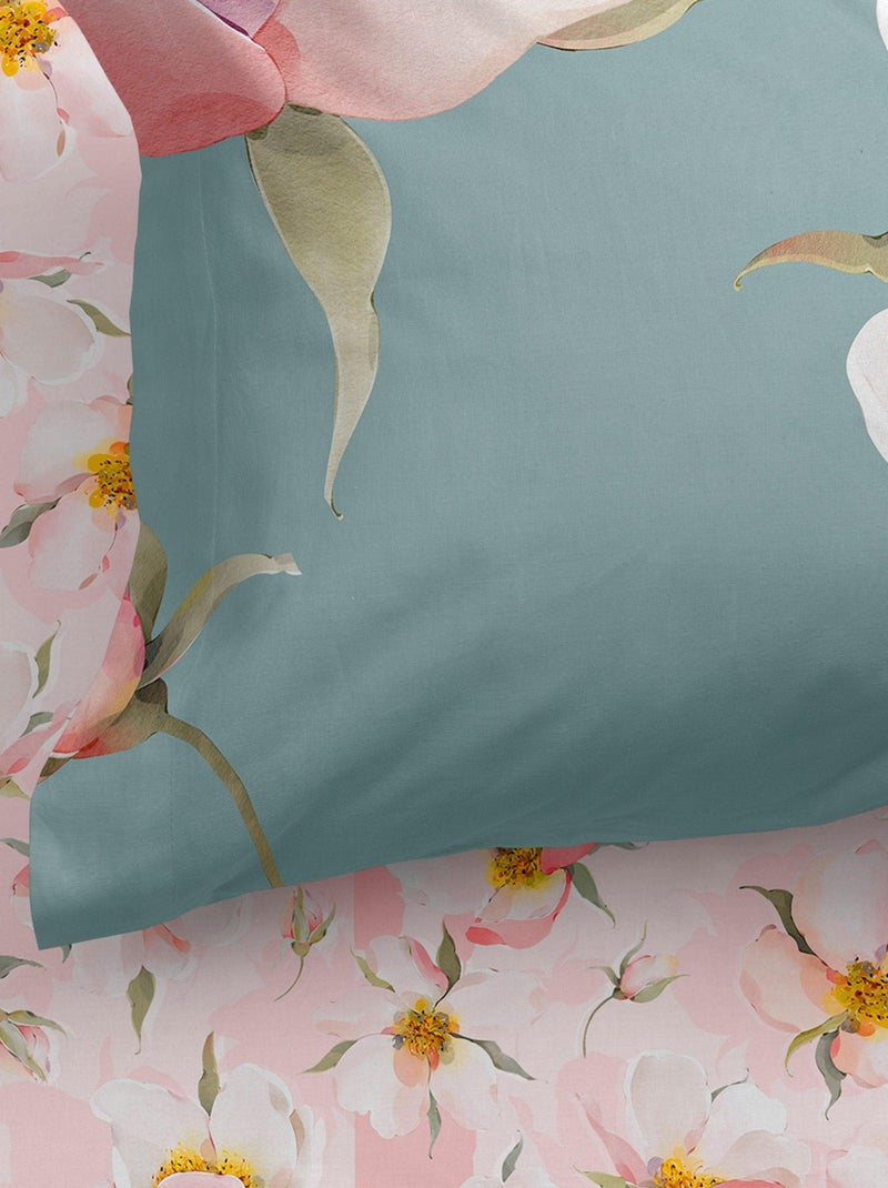 Lenzuolo inferiore Spring blossom "Happyfriday" Bianco - Kiabi