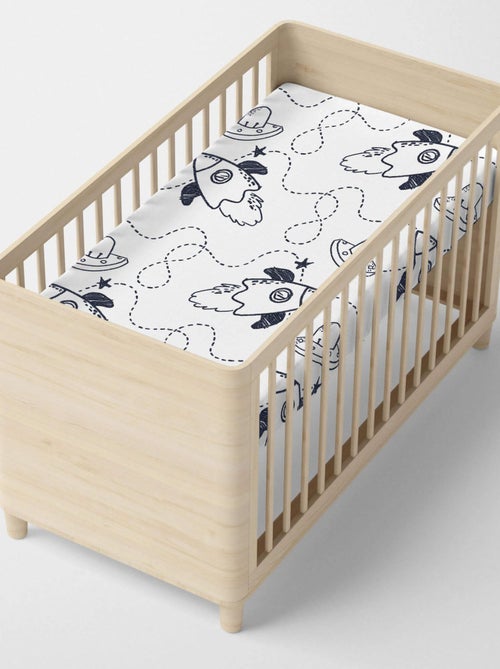 Lenzuolo inferiore Starspace "Happyfriday" - Kiabi