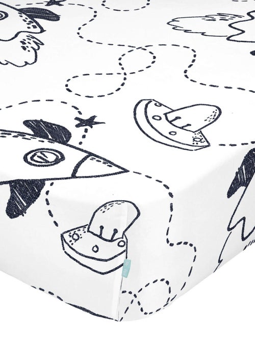 Lenzuolo inferiore Starspace "Happyfriday" - Kiabi