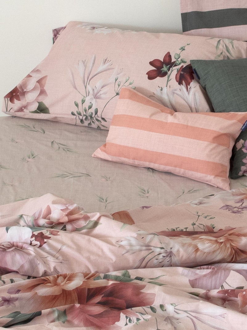 Lenzuolo inferiore Summer floral "Happyfriday" Bianco - Kiabi