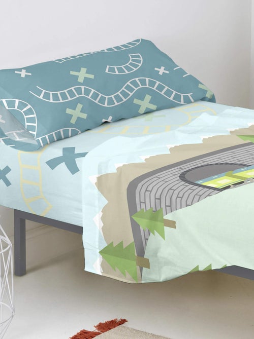 Lenzuolo inferiore Train "Happyfriday" - Kiabi