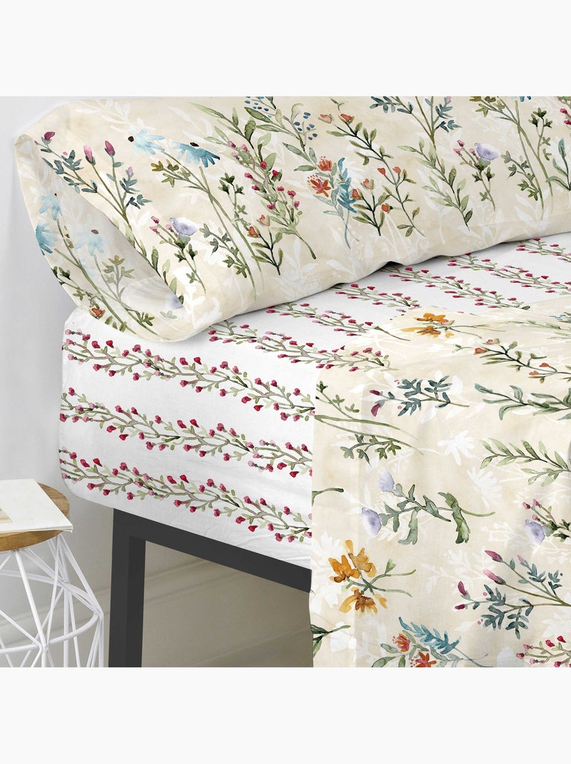 Lenzuolo inferiore Vernazza "Happyfriday" Bianco - Kiabi