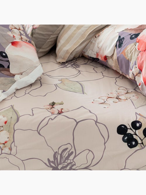 Lenzuolo inferiore White peonies "Happyfriday" - Kiabi