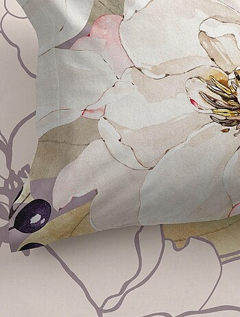 Lenzuolo inferiore White peonies "Happyfriday
