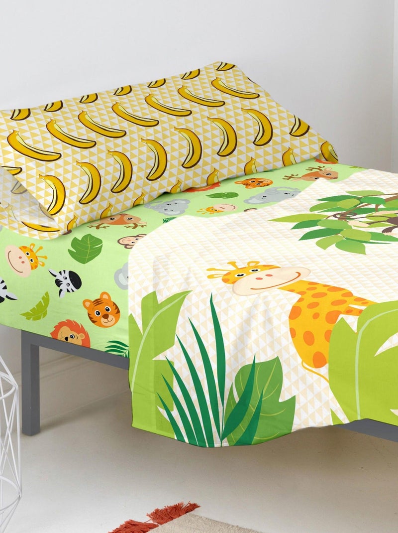 Lenzuolo inferiore Wild "Happyfriday" Multicolore - Kiabi