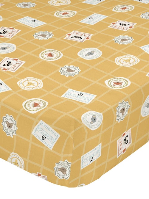 Lenzuolo inferiore World trip "Happyfriday" - Kiabi