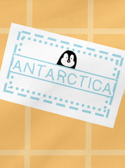 Lenzuolo inferiore World trip "Happyfriday" - Kiabi