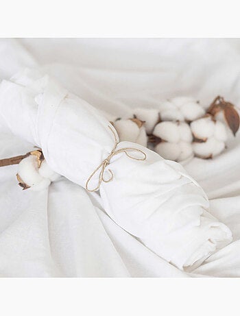 Lenzuolo matrimoniale per neonato in jersey di cotone biologico