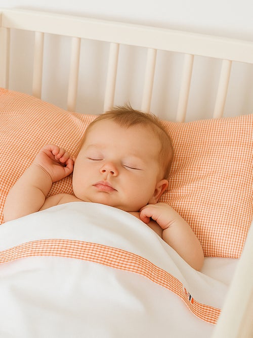 Lenzuolo piano in cotone biologico bianco - Kiabi