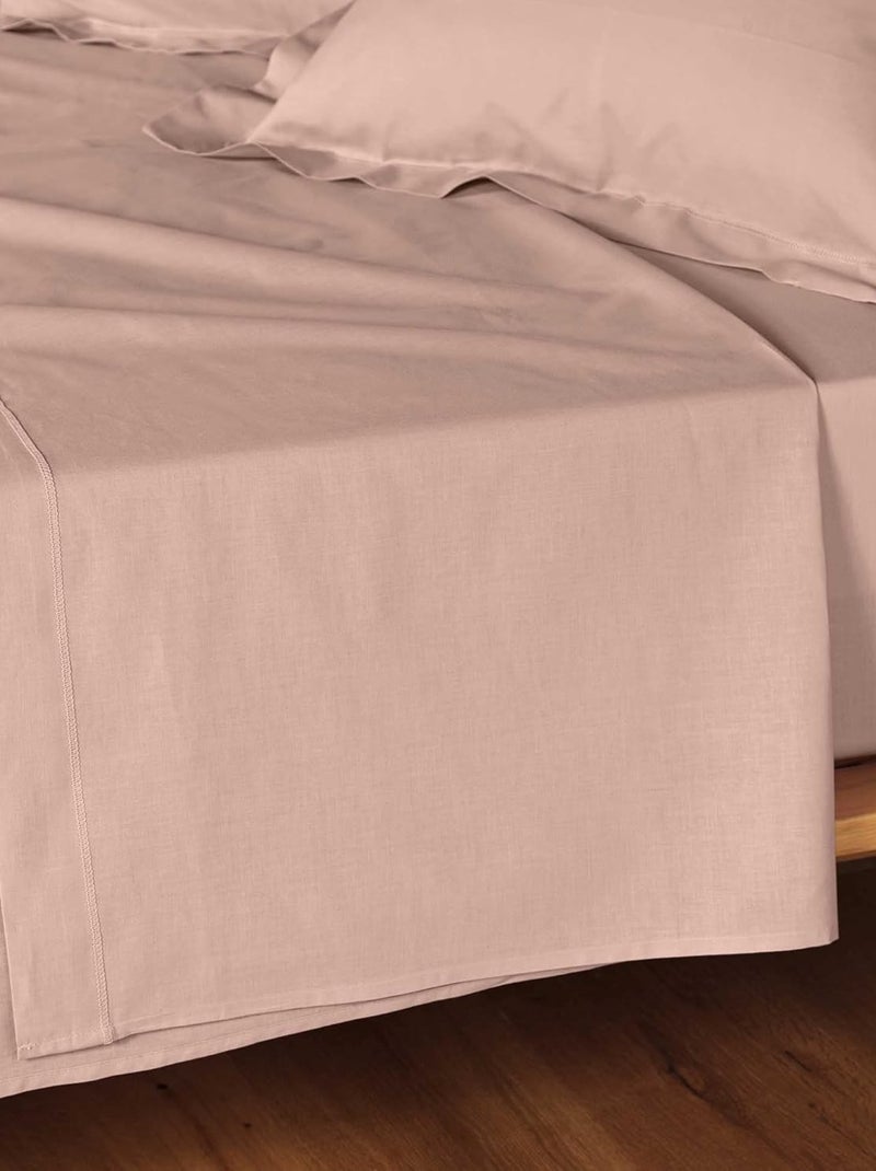 Lenzuolo piatto in Cotone LINA Douceur d'Intérieur Rosa - Kiabi