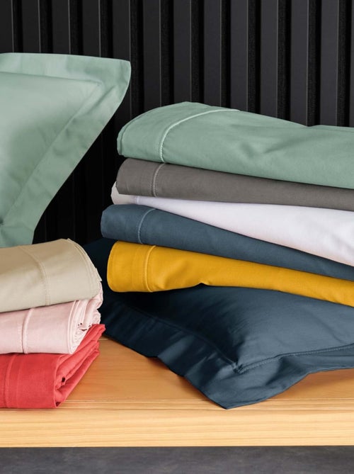 Lenzuolo piatto in percalle di cotone LIA PROMO LINGE - Kiabi