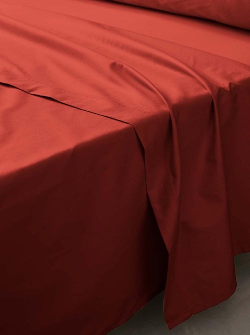 Lenzuolo piatto in percalle di cotone LIA PROMO LINGE - Kiabi