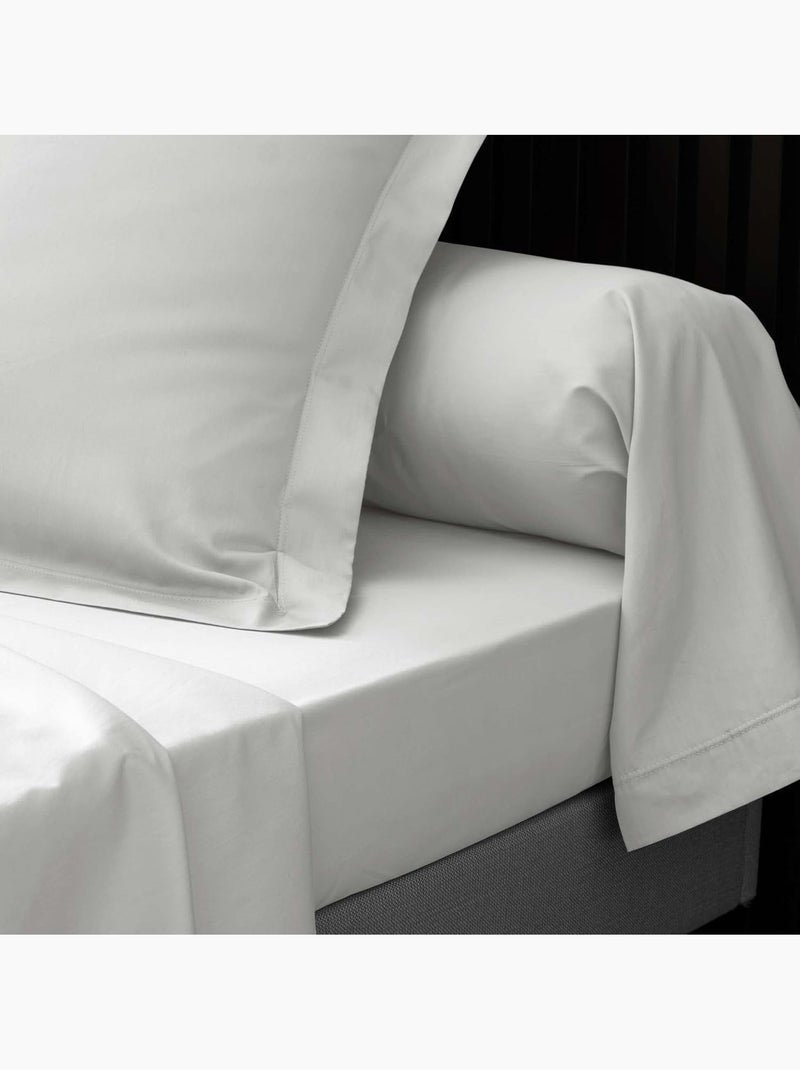 Lenzuolo piatto in percalle di cotone PERCALINE Douceur d'Intérieur Bianco Bianco - Kiabi