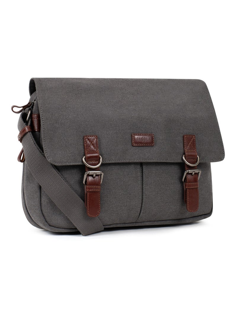 LÉO - Borsa a tracolla Grigio scuro - Kiabi