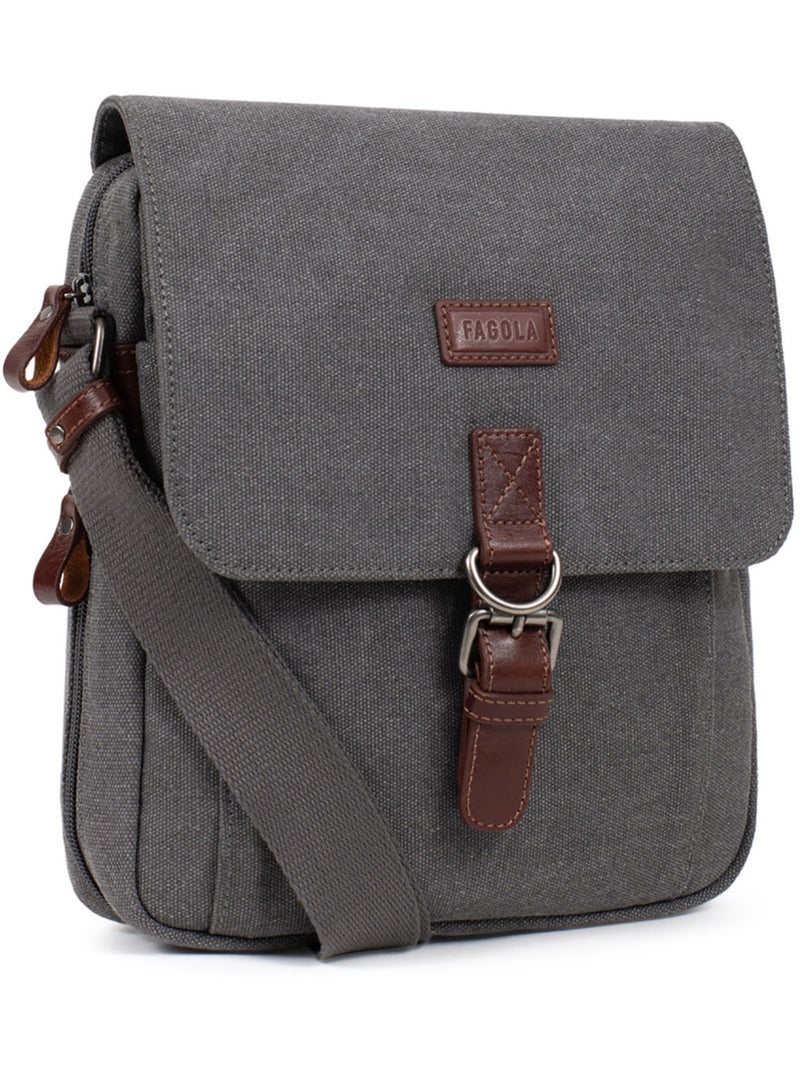 LÉO - Borsa a tracolla Grigio scuro - Kiabi