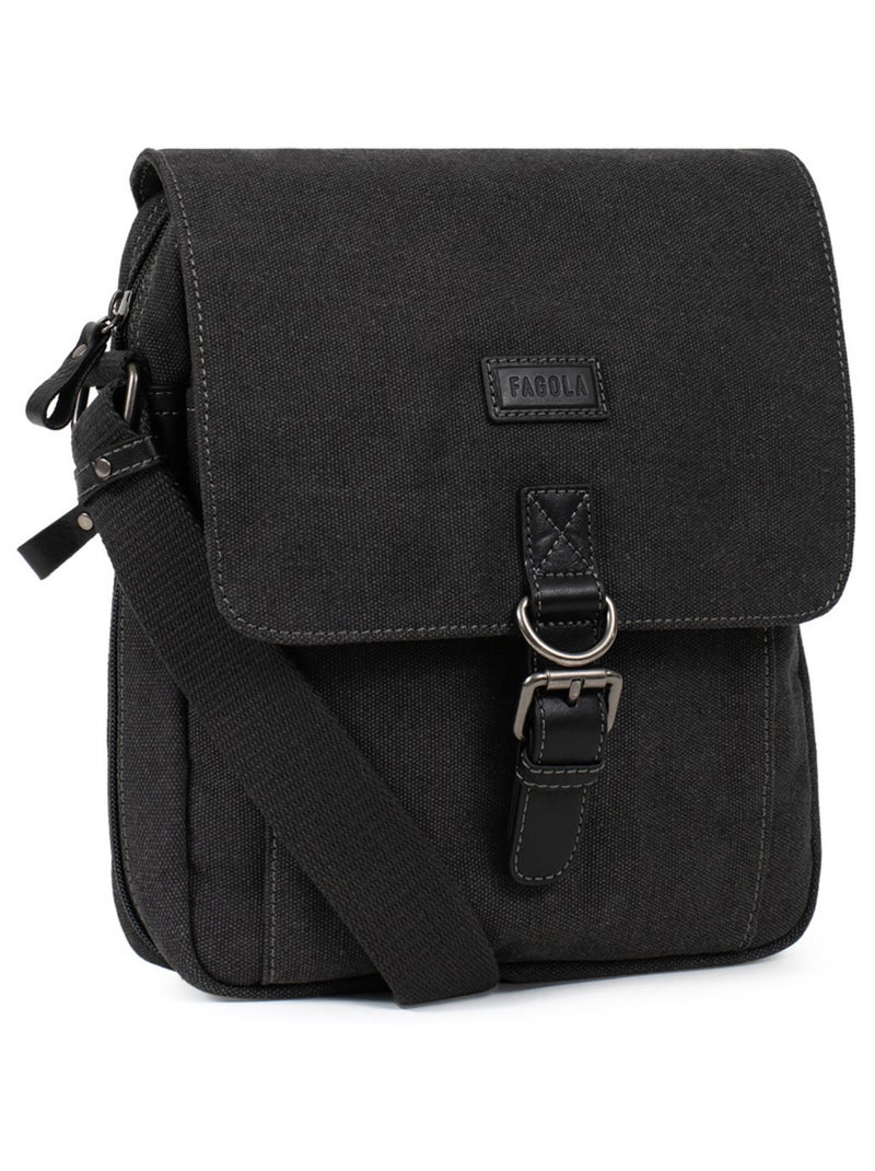LÉO - Borsa a tracolla Nero - Kiabi