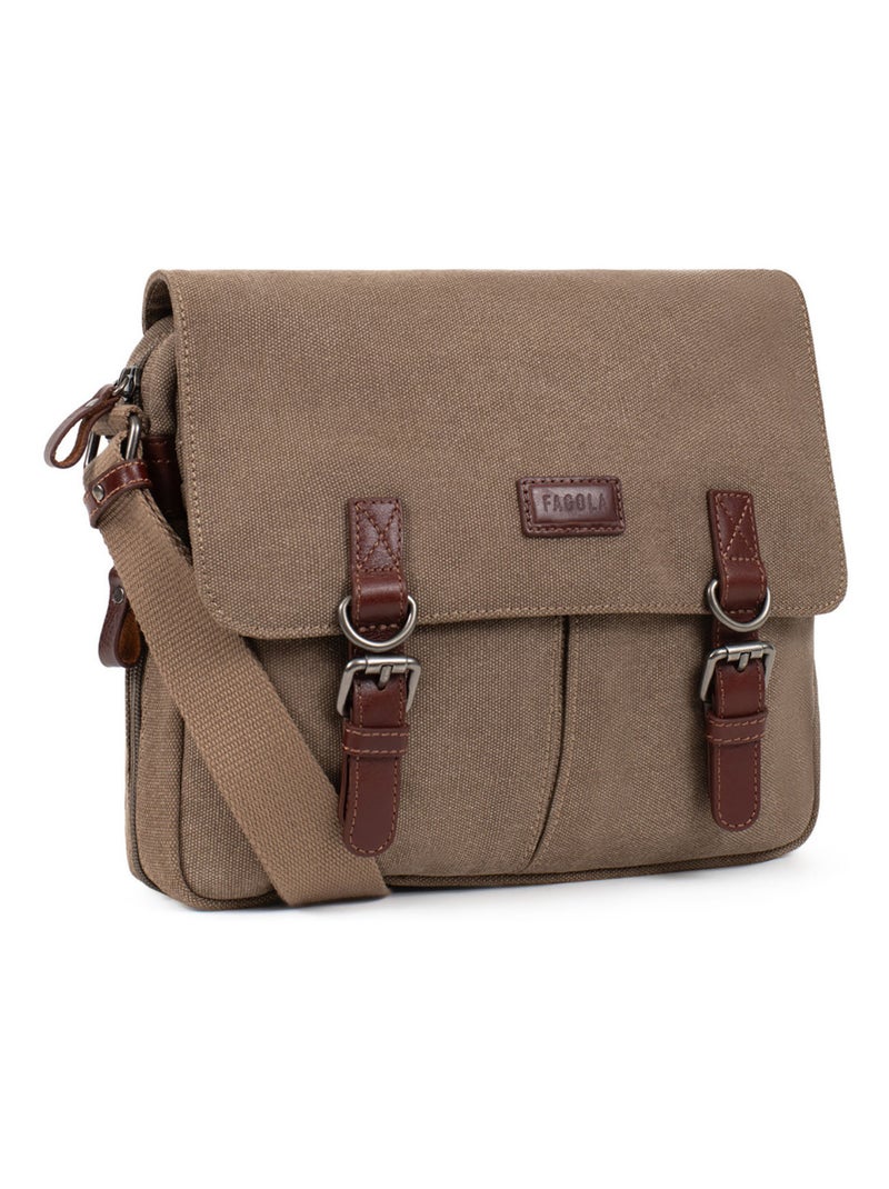 LÉO - Borsa a tracolla Tortora - Kiabi