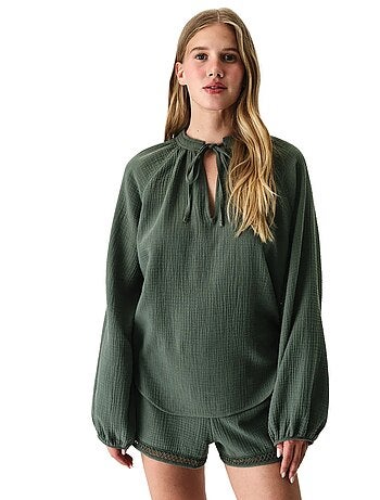 Lessi camicia a maniche lunghe penti