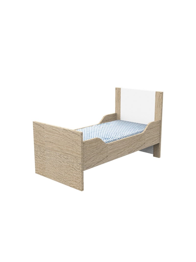 Lettino - SAUTHON Bianco Marrone - Kiabi