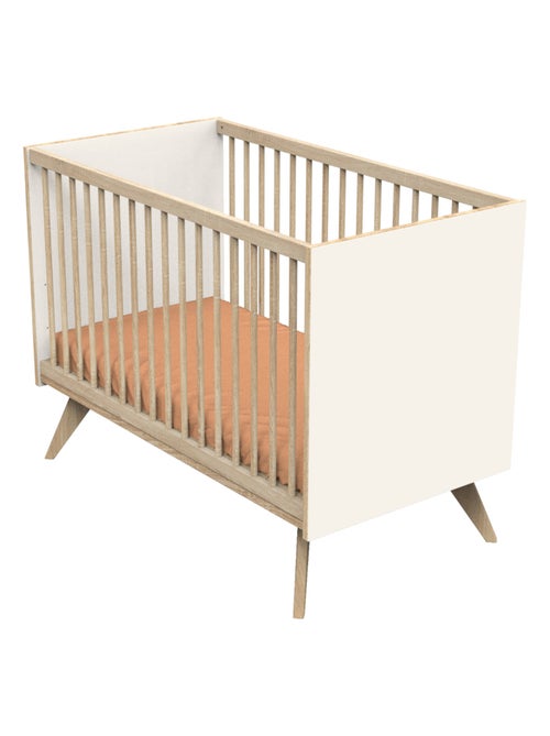 Lettino 120x60 con sbarre su piedini finitura color - SAUTHON - Kiabi