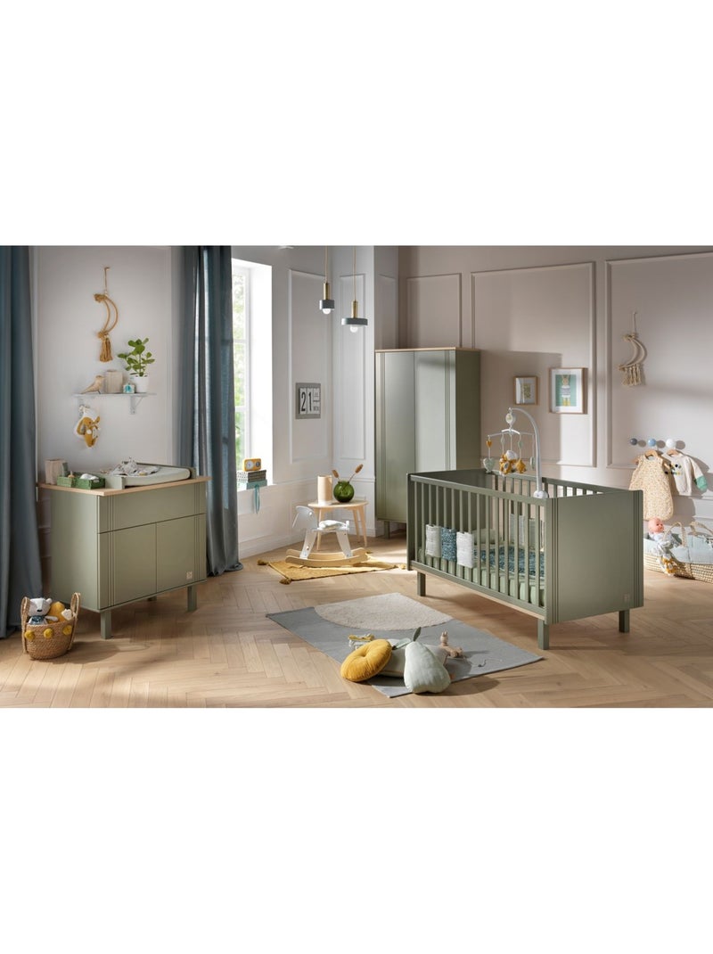 Lettino 140x70cm con sbarre e - SAUTHON Verde - Kiabi