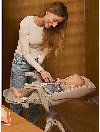 Lettino 3 in 1 LIONELO Maddie Set - Evolutivo - Seggiolone - Pieghevole - Fino a 15 kg - 4 ruote