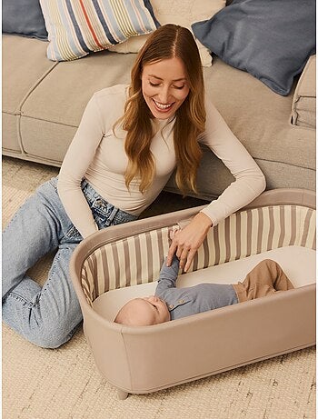 Lettino 3 in 1 LIONELO Maddie Set - Evolutivo - Seggiolone - Pieghevole - Fino a 15 kg - 4 ruote