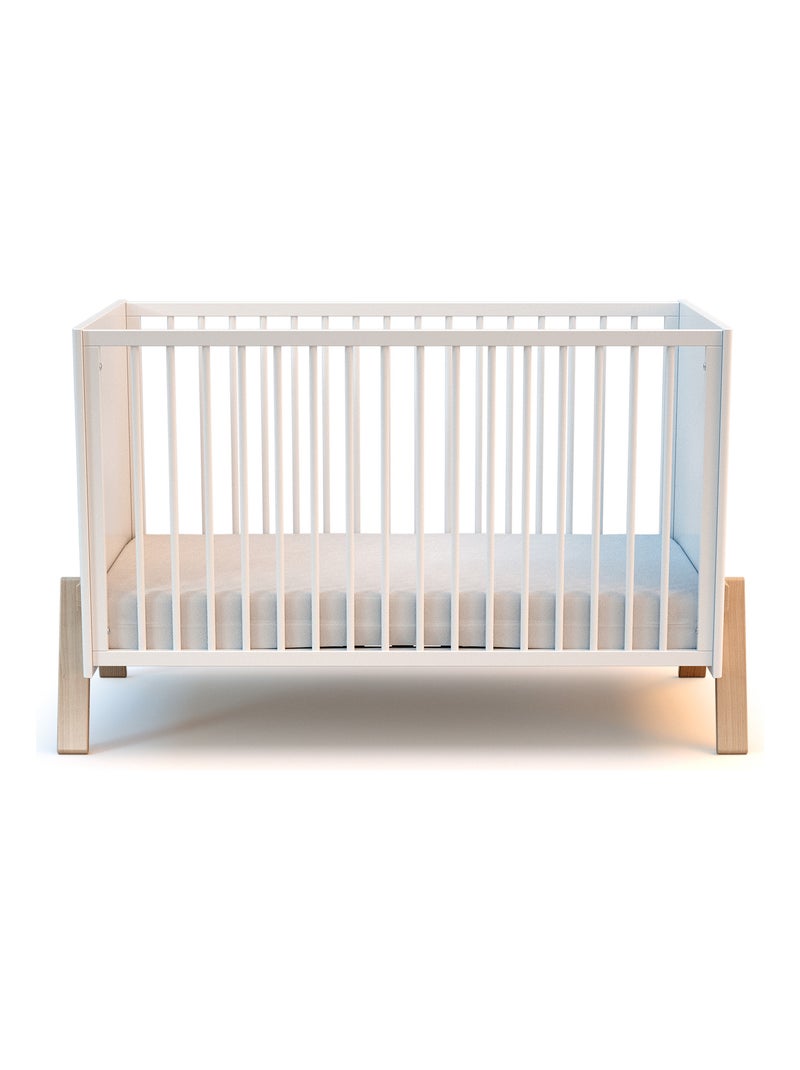 Lettino bambini canaille legno Bianco Marrone - Kiabi