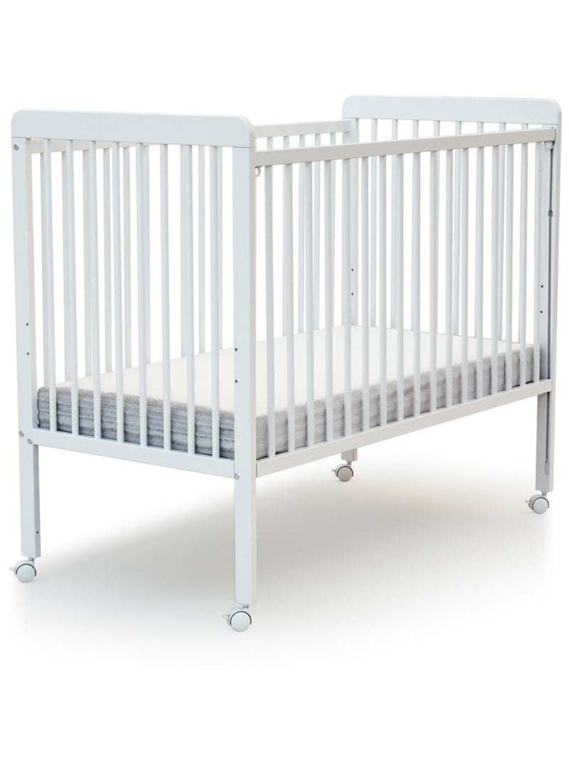 Lettino bambini con sponde regolabile livo legno Bianco - Kiabi