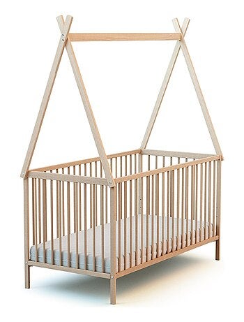 Lettino bambini con teepee legno
