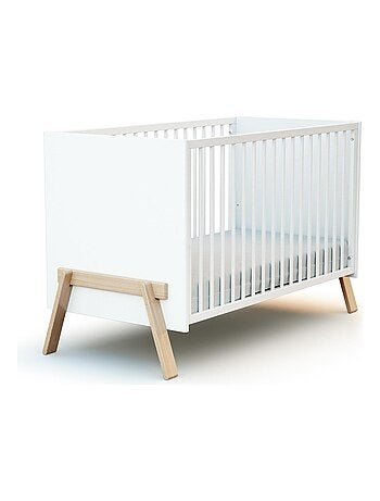 Lettino bambini e cassettiera fasciatoio canaille legno