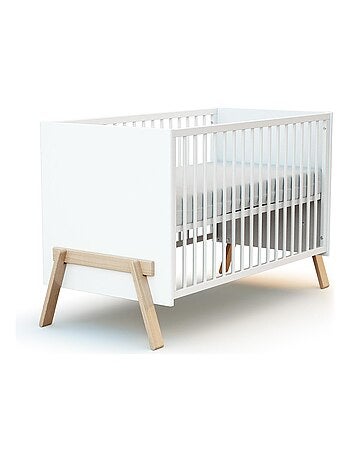 Lettino bambini e cassettiera fasciatoio canaille legno