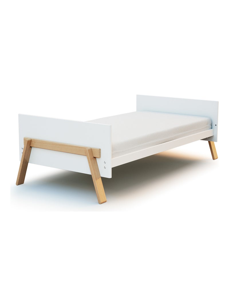 Lettino bambini evolutivo canaille Beige/Bianco - Kiabi