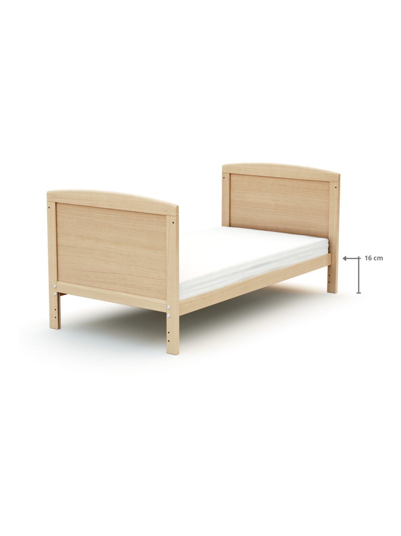 Lettino bambini evolutivo luna legno Beige chiaro - Kiabi