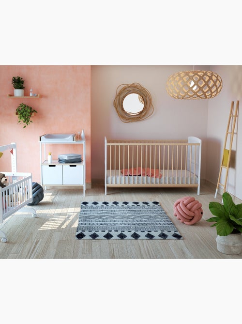 Lettino bambini evolutivo luna legno - Kiabi