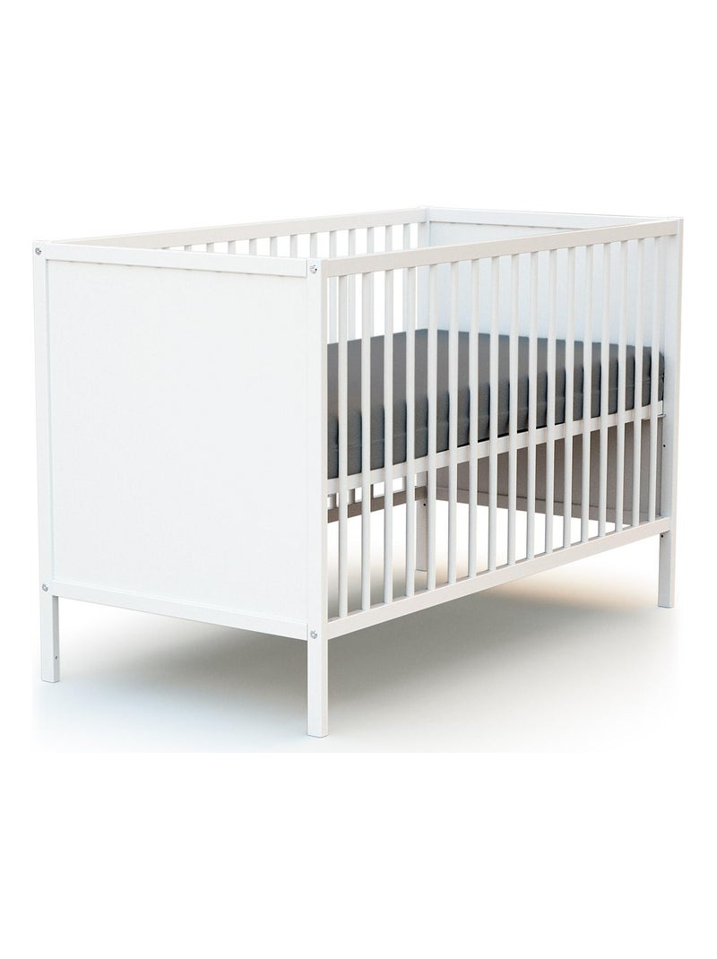 Lettino bambini legno alba Bianco - Kiabi